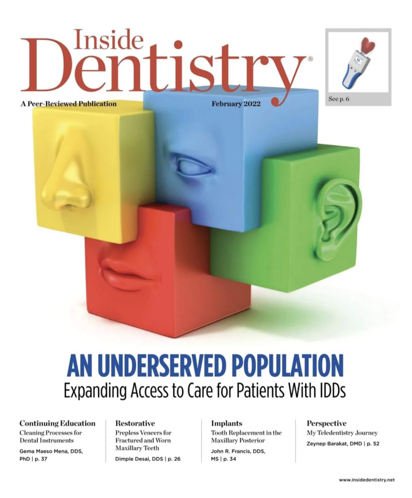 inside dentistry feb cover