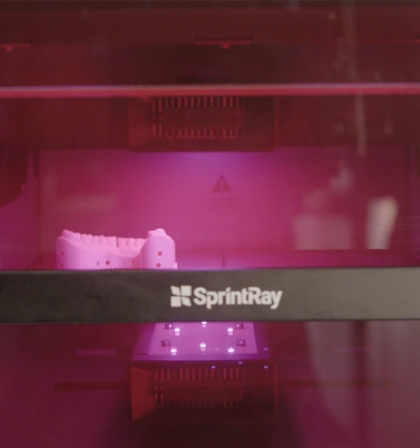 sprintray 3d printing luminous smiles